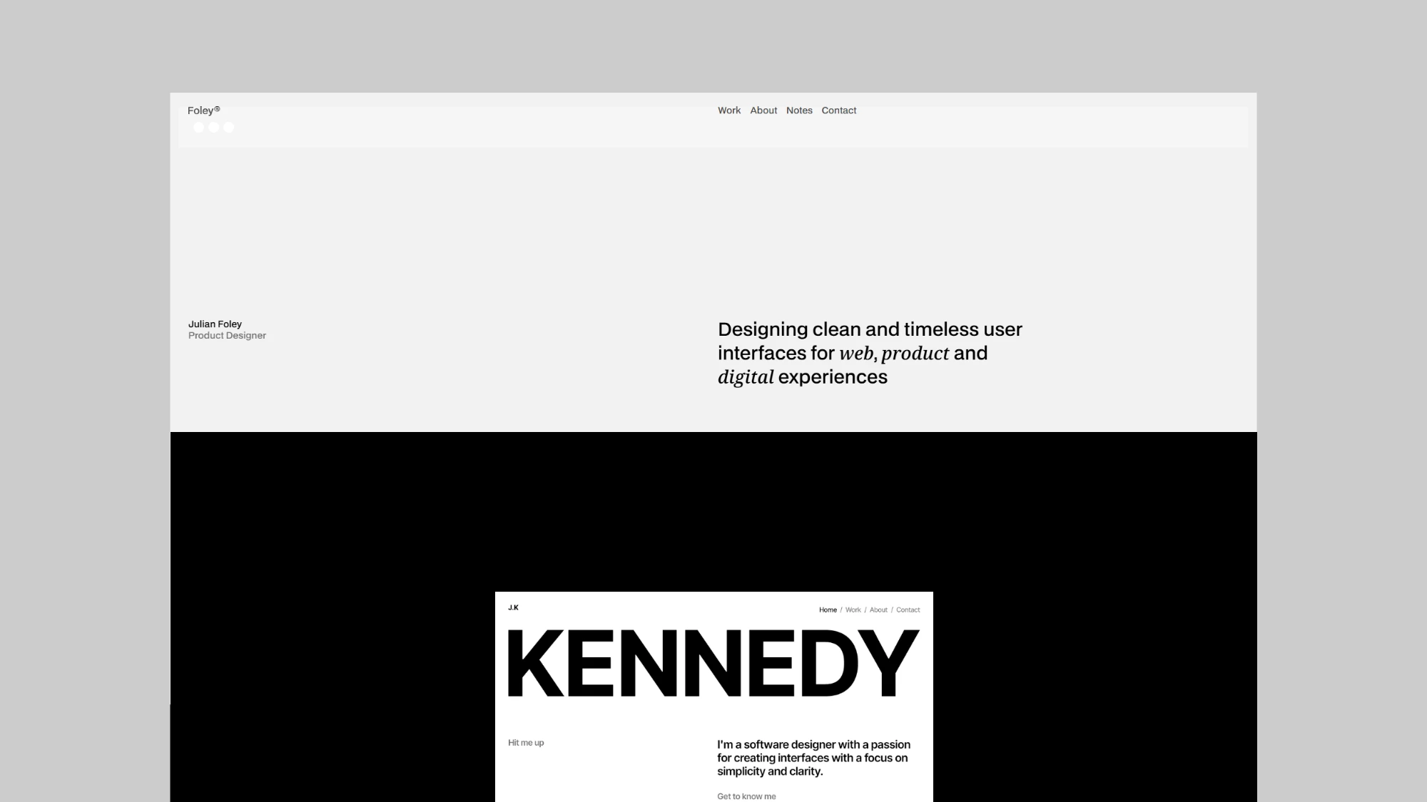 Foley Portfolio Template for Webflow